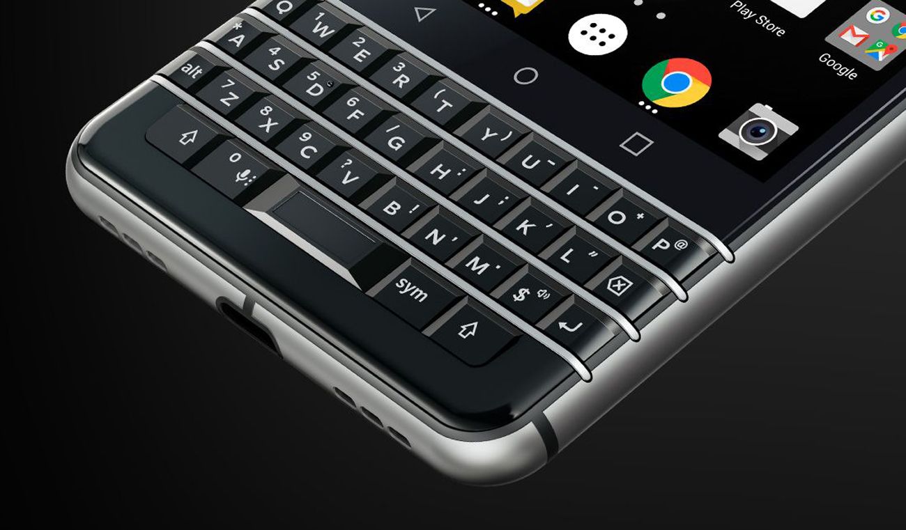 smartphone blackberry keyone