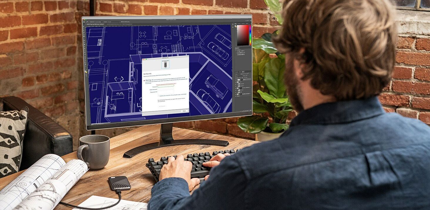 Dysk zewnętrzny WD My Passport SSD 2TB Niebieski
