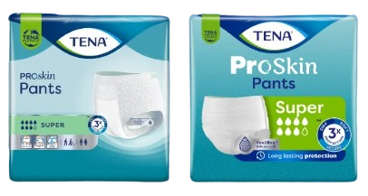 nowe opakowanie TENA pants super