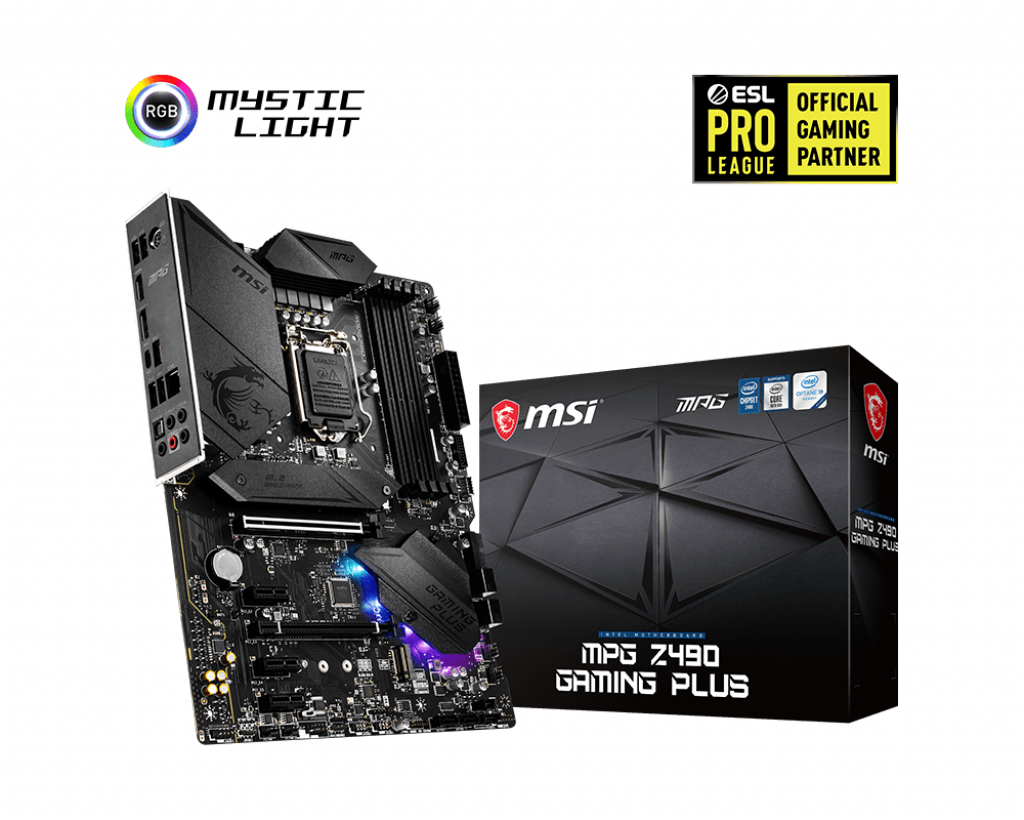 msi - MSI製　ATXマザーボード MPG Z490 GAMING PLUS　LGA1200 Gamingowa płyta główna MPG Z490 GAMING PLUS ATX (Procesor