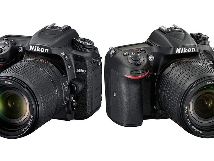 Nikon D7200 vs D7500