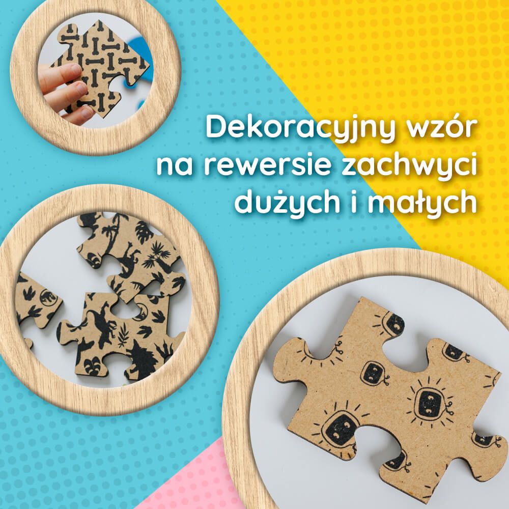 Trefl Wooden Puzzle 24 el. Nowe wyzwanie dla malucha!
