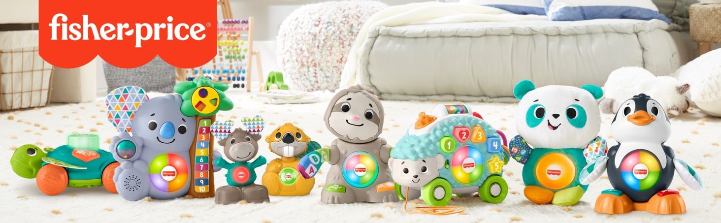 Fisher-Price Linkimals baner