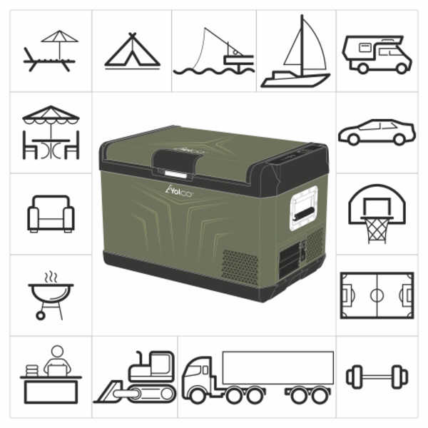 Yolco GCX37 Green - Ceny i opinie - Ceneo.pl