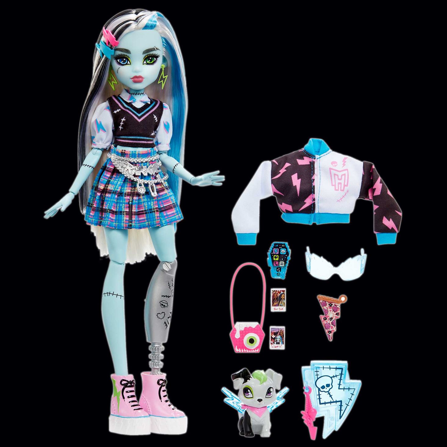 Monster HIGH Boneca Frankie Stein Moda Mattel HHK53 - Bonecas - Magazine  Luiza