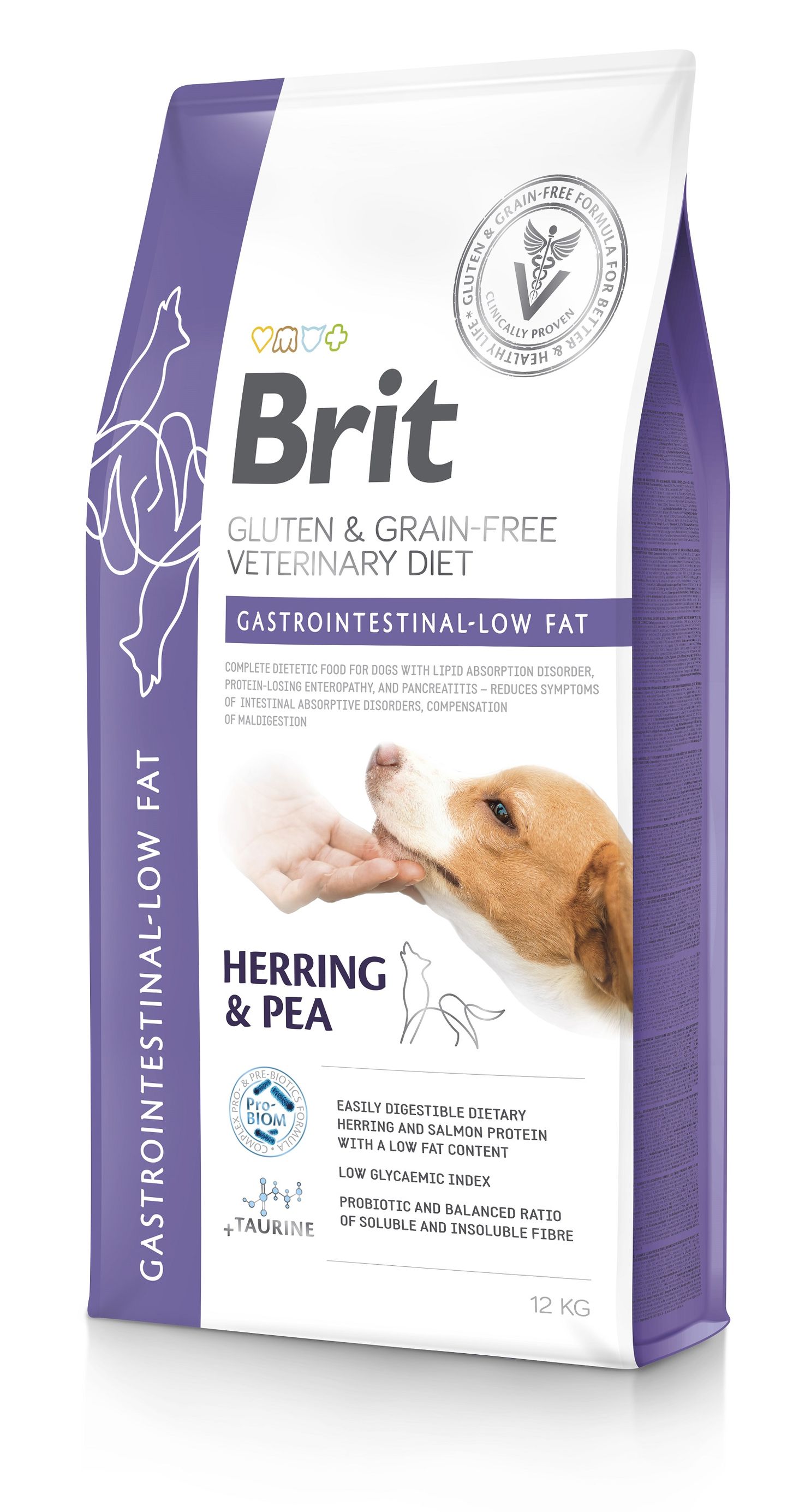 Karma Brit Veterinary Dog Grain Free Gastrointestinal Low Fat 12Kg
