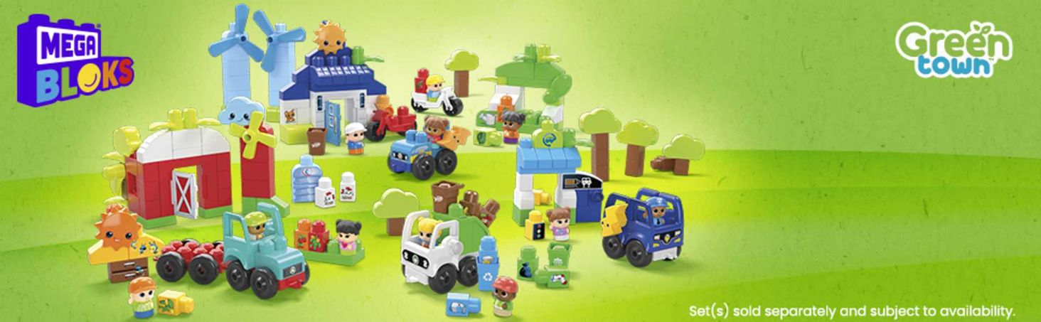  Mega Bloks® Green Town™ Ekodomek „Buduj i ucz się” 7