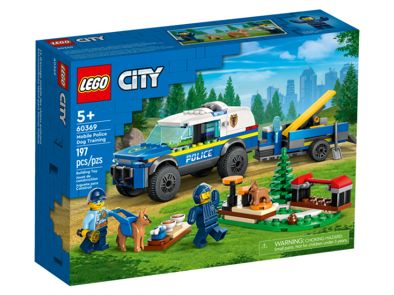        LEGO City 60369 Szkolenie psów policyjnych - 1