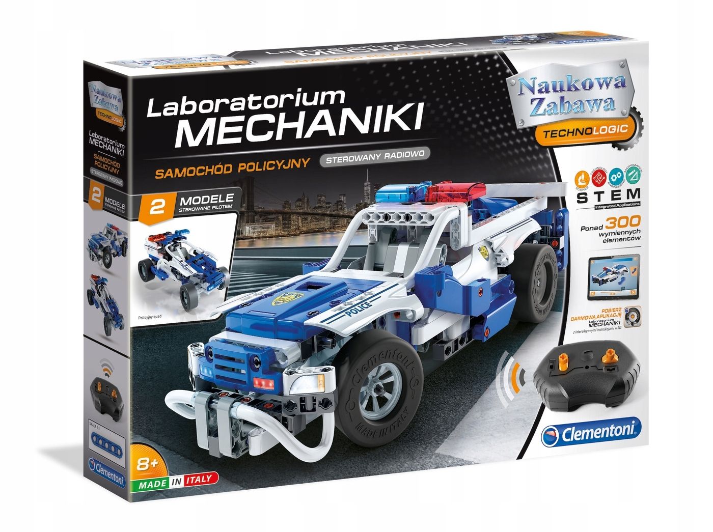 Clementoni Labolatorium Mechaniki Samochód Policyjny 50124 - ceny