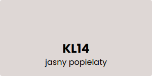 KL14 jasny popielaty