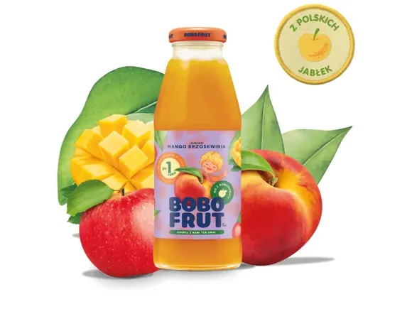 Nektar owocowy jabłko-mango-brzoskwinia
