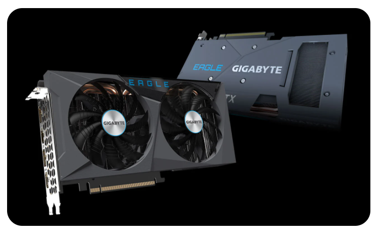 ぷ*ラ様 GIGABYTE GeForce RTX3060Ti 8GB EAGL Gigabyte GeForce RTX 3060 Ti EAGLE OC 8GB GDDR6X - Karty