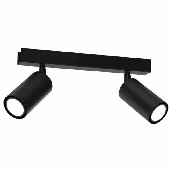 Lampa sufitowa HUDSON BLACK 2xGU10 - Opinie i atrakcyjne