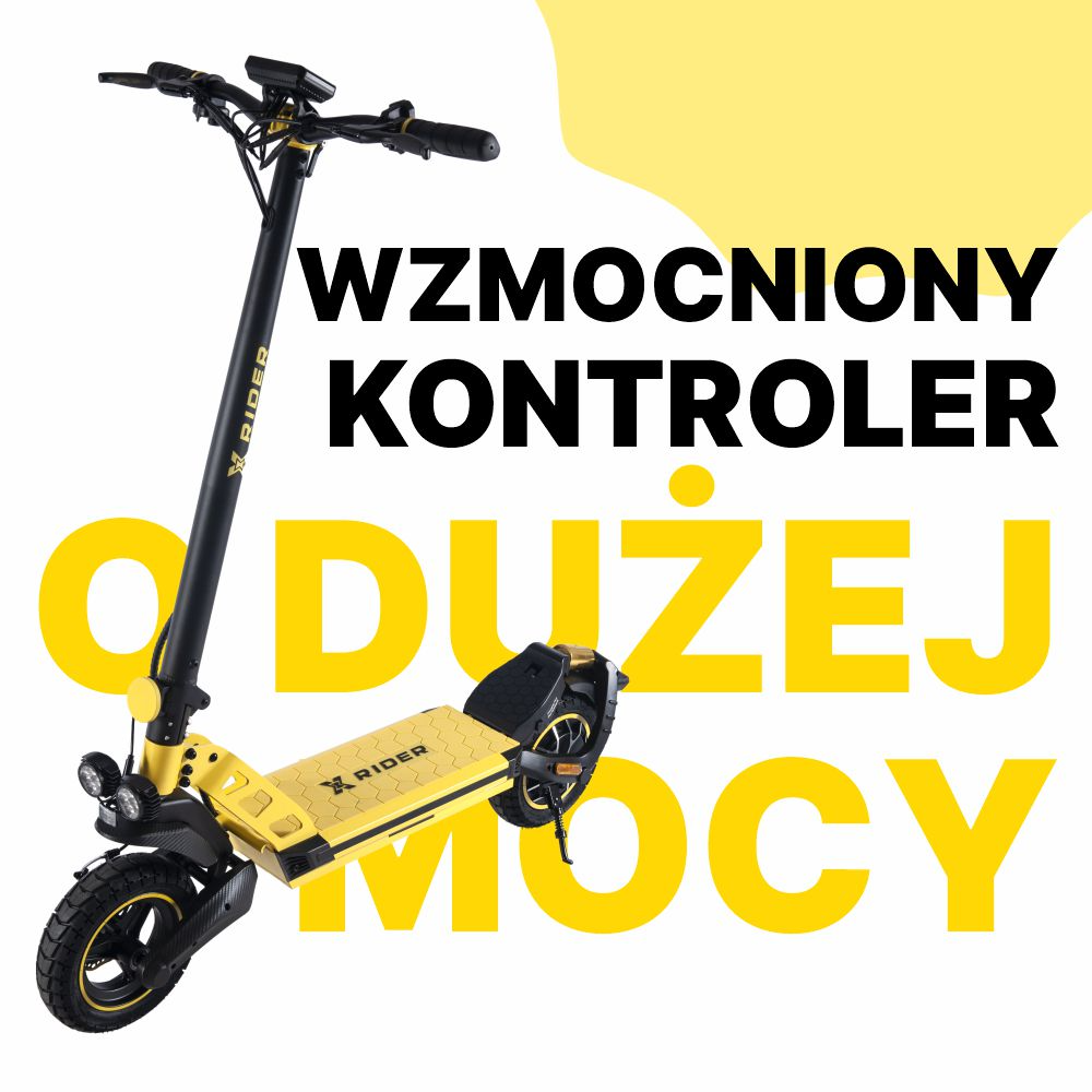 Manta XRIDER F10 Żółty - Kontroler mocy