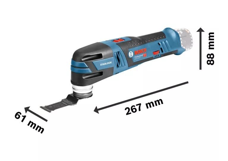 Bosch GOP 12V-28 Professional wymiary