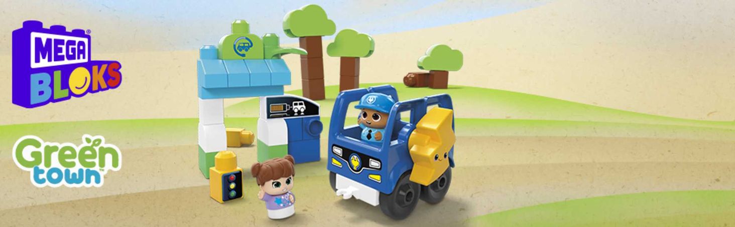 Mega Bloks® Green Town™ Ekoautobus