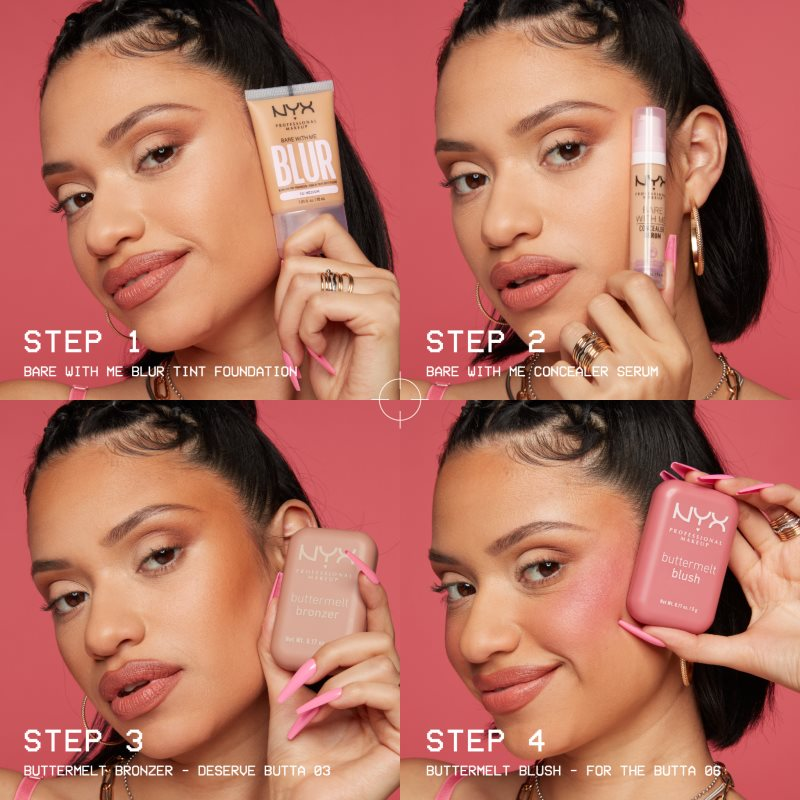 NYX Professional Makeup Buttermelt Blush 