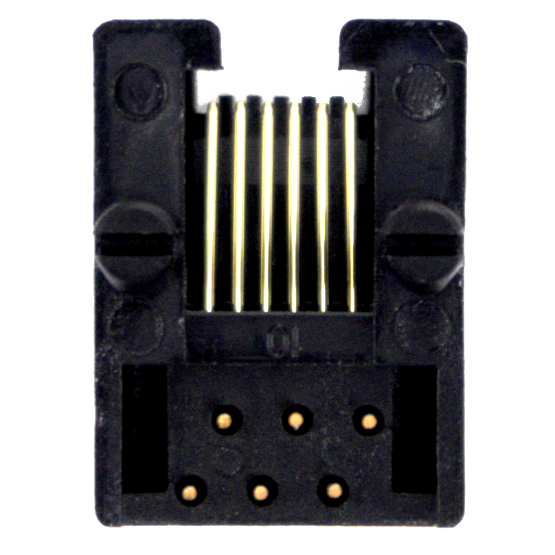 6 Pin Serial Rj12 Gniazdo RJ12 6p6c poziome czarne styki 6 pin - Opinie i ceny na Ceneo.pl