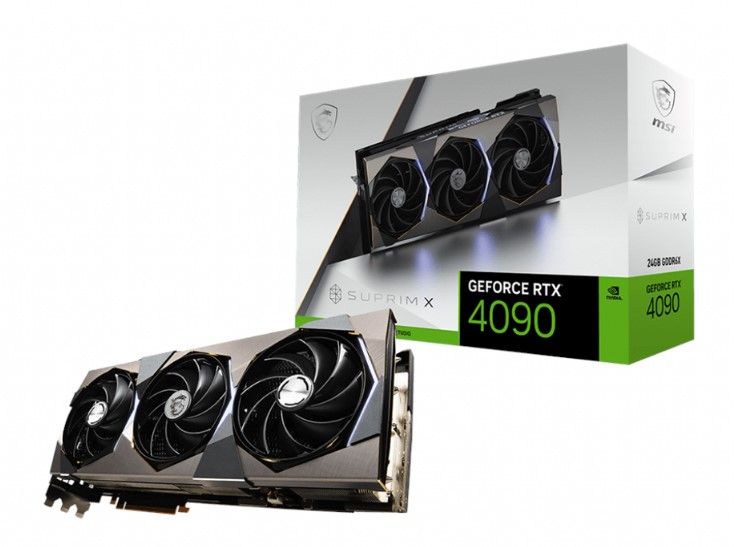 ブランド品専門の MSI GeForce (RTX4090SUPRIMX24G GDDR6X 24GB X SUPRIM 4090 RTX グラフィックボード・グラボ・ビデオカード