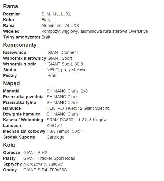 giant defy advanced size chart