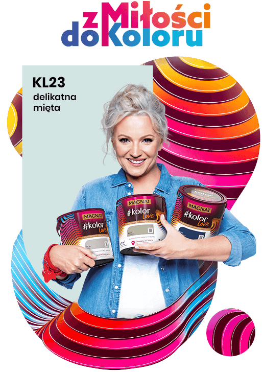 Magnat KL23 delikatna mięta inspiracja