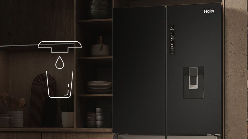 haier Stały dostęp do czystej, schłodzonej wody