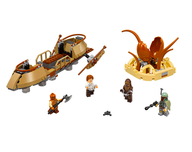 LEGO Star Wars 75174 Ucieczka na pustynnej barce - ceny i opinie 