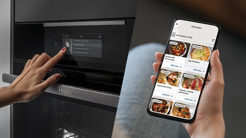 Haier I-TOUCH SERIE 4 Einbaubackofen - 60cm Mit Wi-Fi & 14 Funktionen