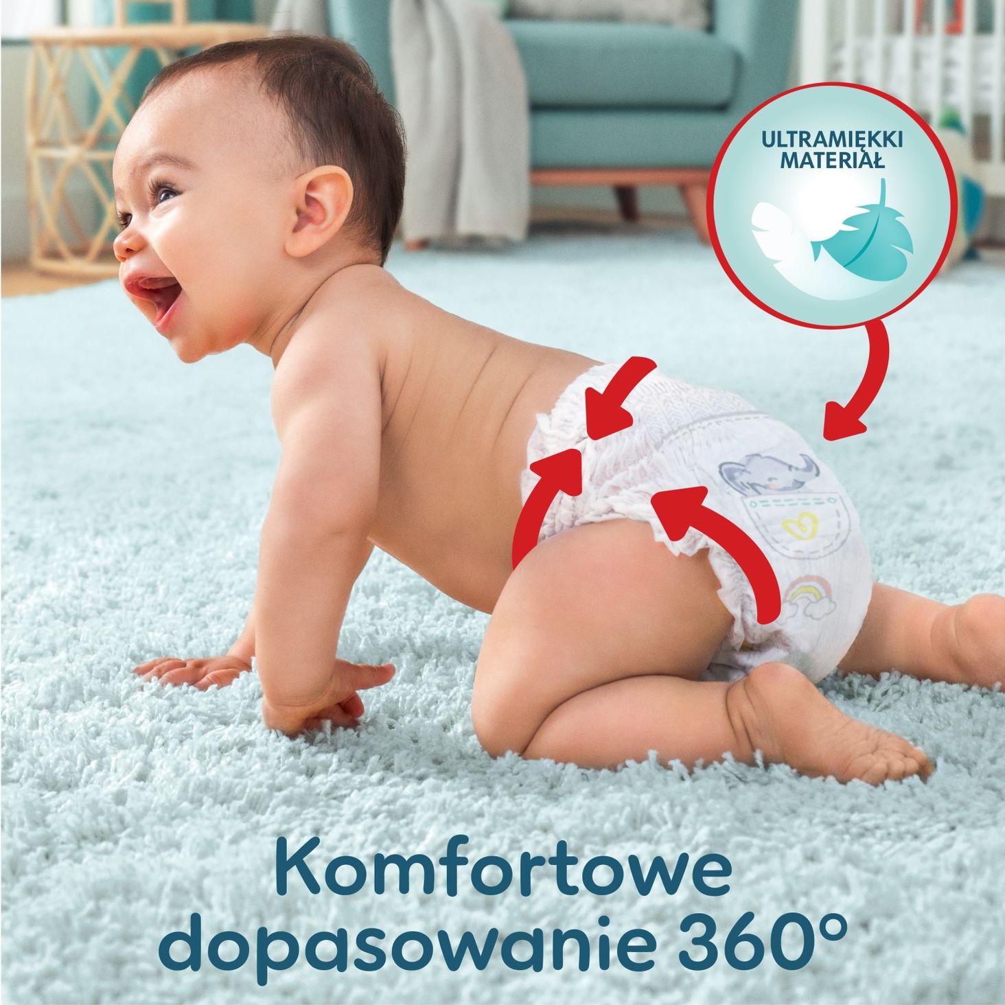 Pampers Premium Care 3, 144 szt. 6kg-11kgzdj produktu 4