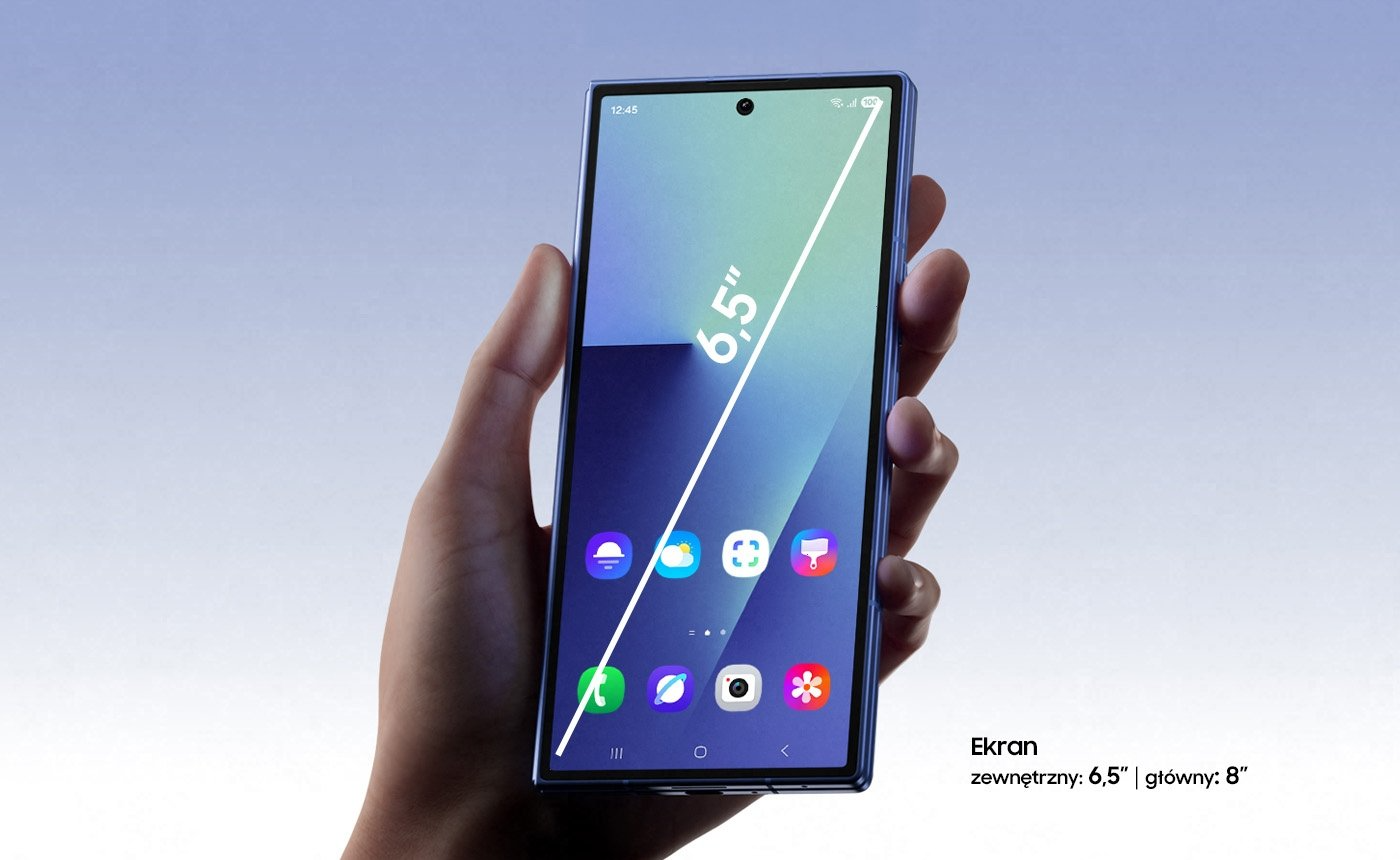 Samsung Galaxy Z Fold7 12/512GB Srebrny - Cena, opinie na