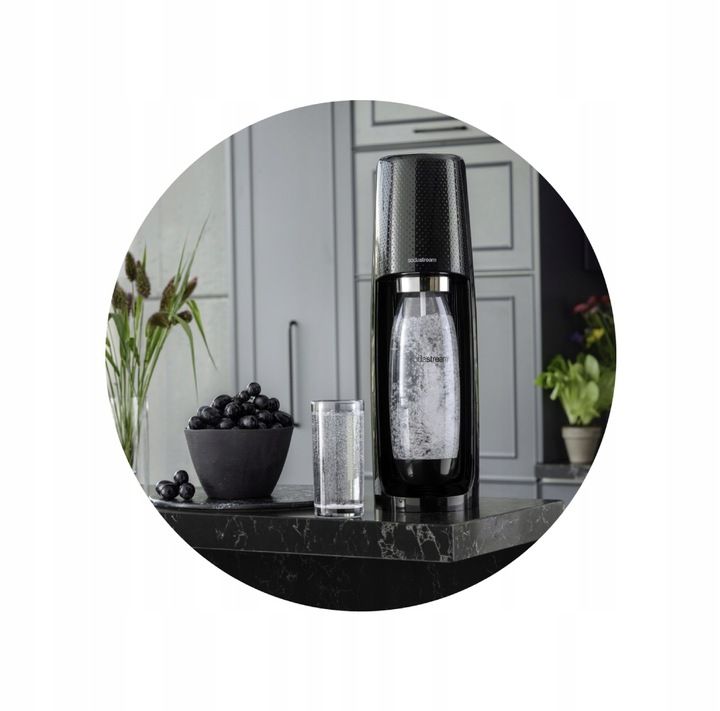 Sodastream Spirit Mega Pack Black Zestaw Saturatory Opinie I Ceny Na Ceneo Pl