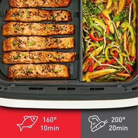 Фото товару 7: Смажуча плита Tefal Dual Easy Fry Flex EY9228E0