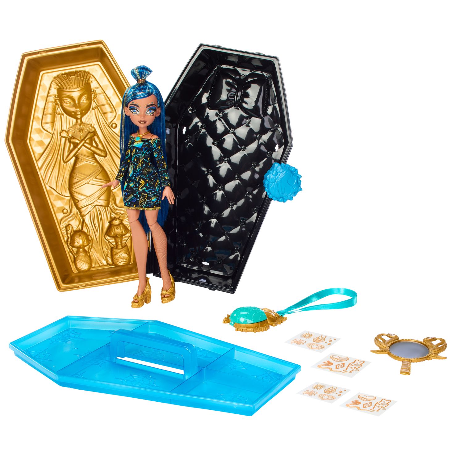 Lalka Mattel Lalka Monster High Cleo De Nile Golden Glam