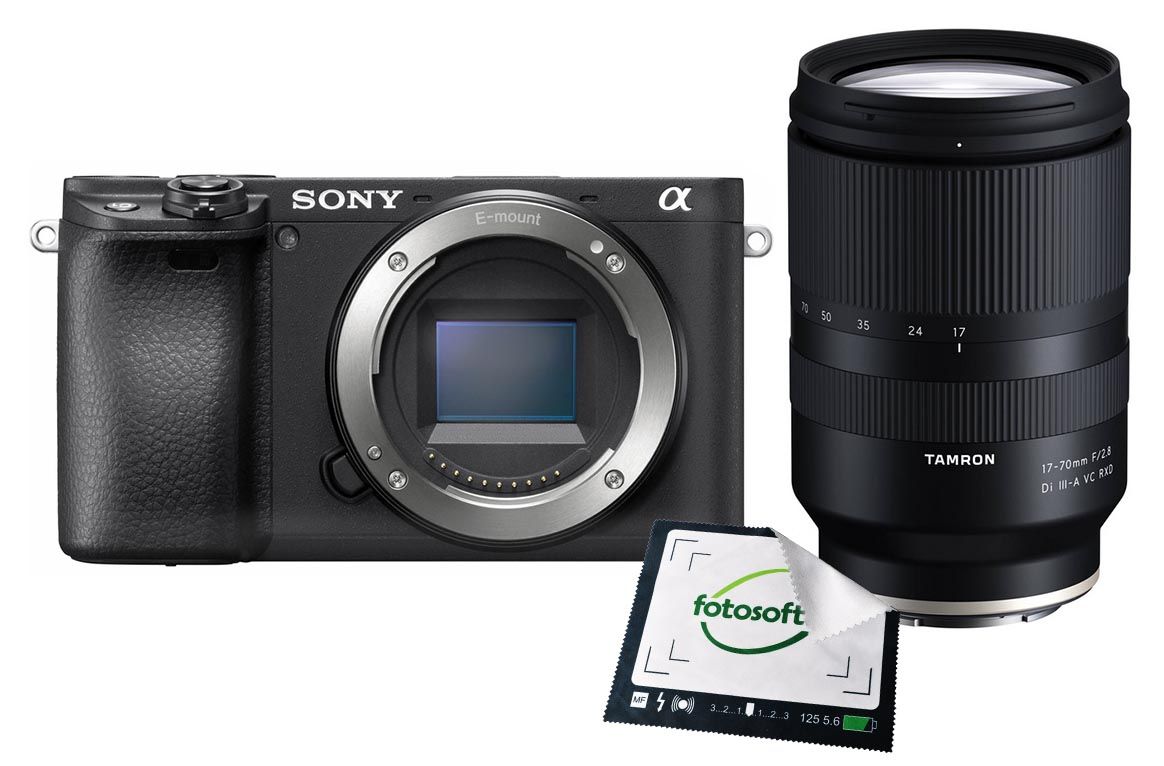 Aparat cyfrowy Sony A6400 + Tamron 17-70mm f/2.8 Di III-A VC RXD
