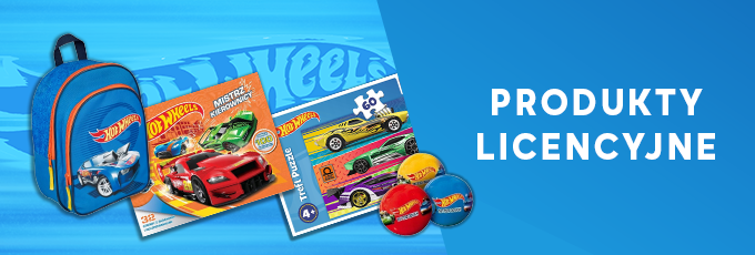 Hot wheels produkty licencyjne
