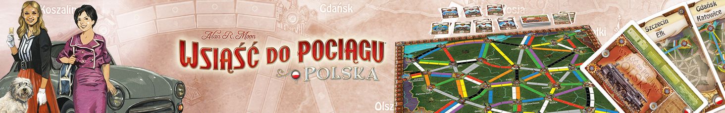 Wsiąść do pociągu baner