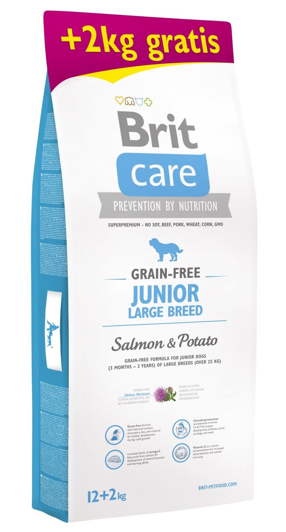 Brit care junior salmon & potato 12kg best sale