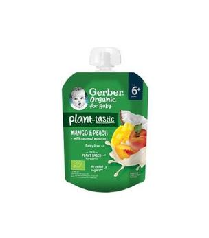 Gerber Organic Plant-tastic Deserek mango i brzoskwinia