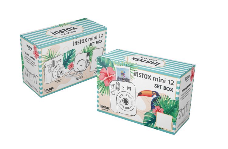 Fuji Instax Mini 12 Album Clay White