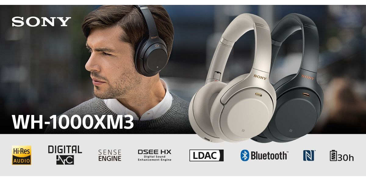 Słuchawki Sony WH-1000XM3 czarny - Opinie i ceny na Ceneo.pl