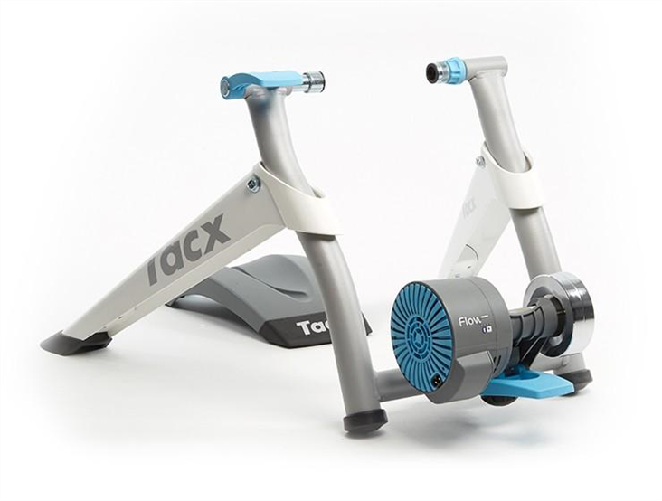Tacx Flow Biało-Niebieski