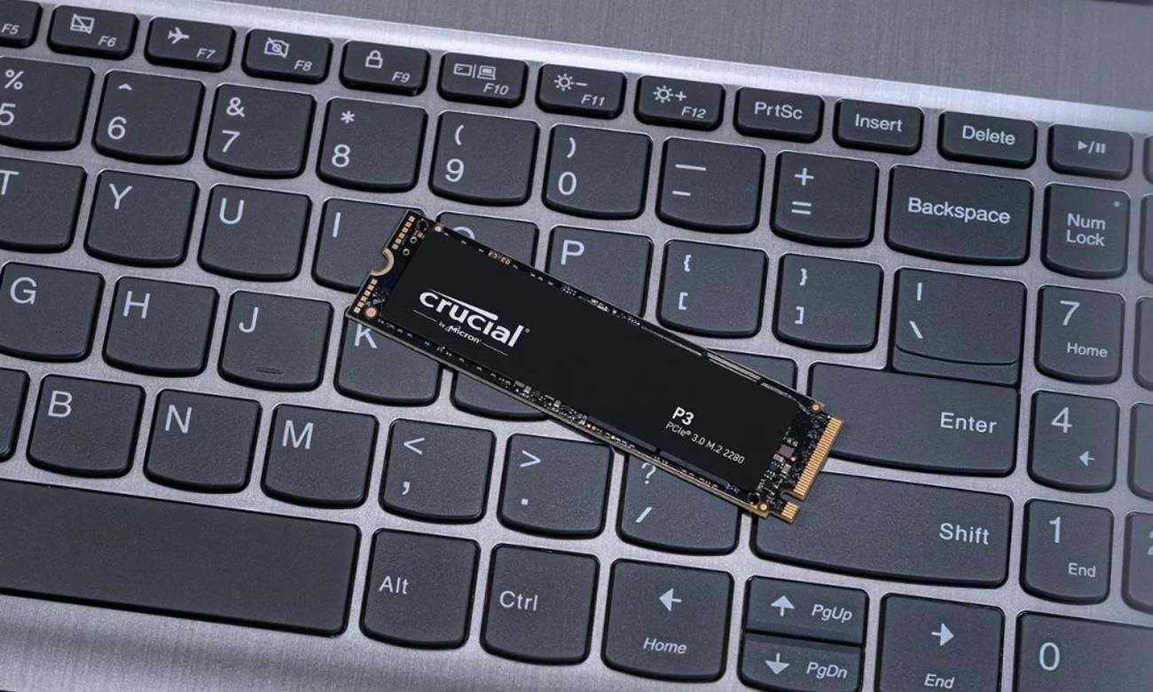 SSD interne Crucial P3 M.2 PCIe Gen3 NVMe (CT4000P3SSD8) - 4 To