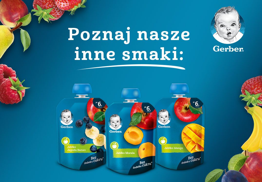 Gerber Deserek Jabłko mango - 5
