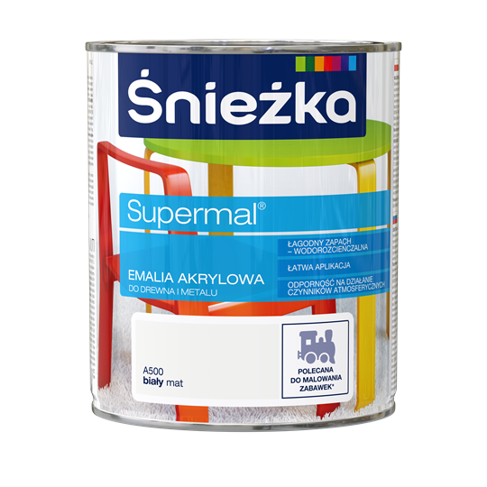 Śnieżka Supermal Akrylowa A500 biały