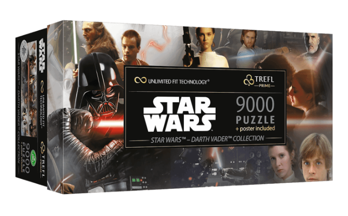 Puzzle Prime 9000 el. Darth Vader Collection