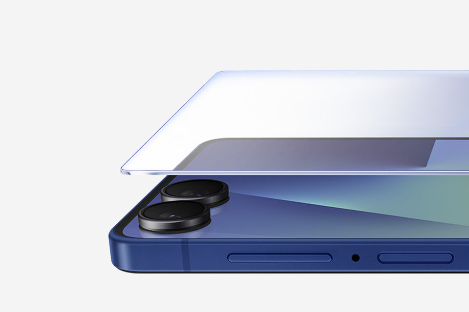 Samsung Galaxy Z Flip7 - Wyświetlacz zabezpieczony szkłem