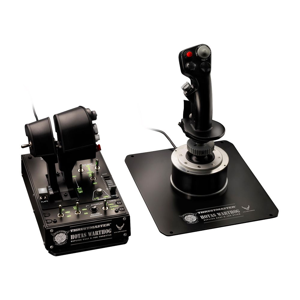 PC用ゲームコントローラー・コンバーター Thrustmaster HOTAS WARTHOG Joystick Thrustmaster Hotas Warthog (2960720) - Ceny i opinie