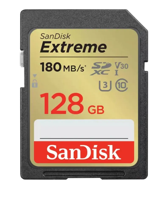 SanDisk Extreme 128GB SDXCカード Karta pamięci do aparatu Sandisk Extreme 128GB Sdxc Uhs-I