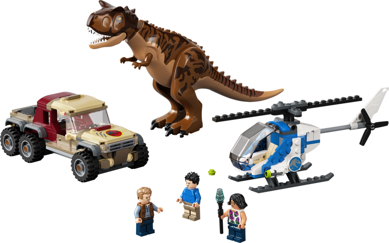 LEGO Jurassic World 76941 Pościg za dinozaurem karnotaurem