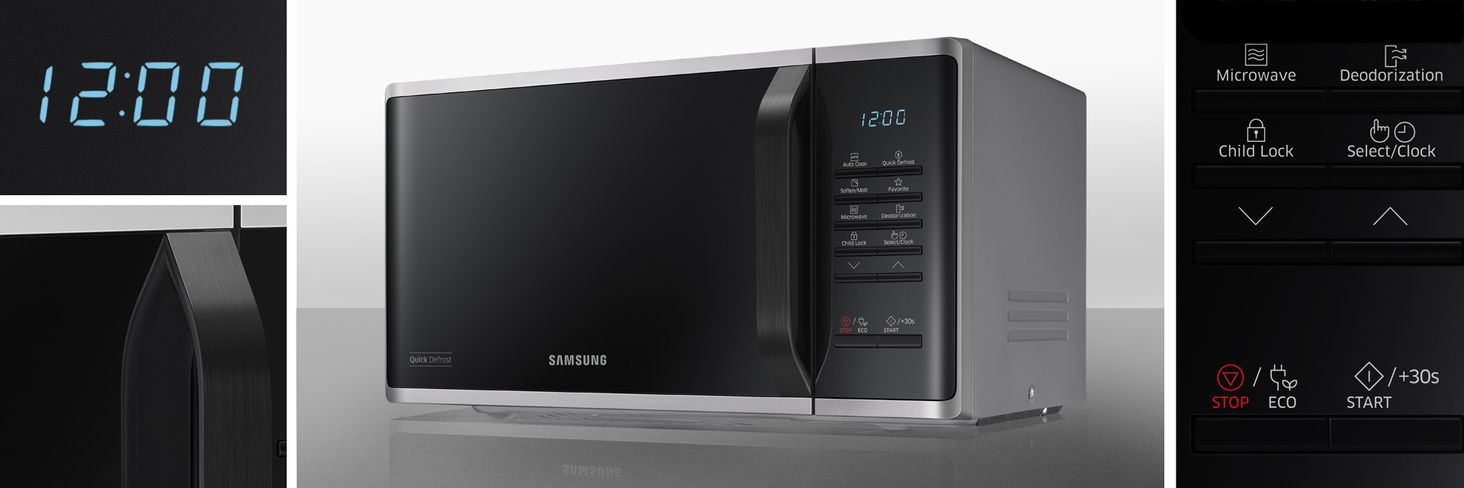 Mikrofalówka Samsung MS23K3513AS od 419,00 zł - Ceneo.pl